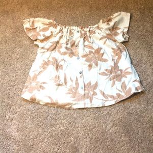 Off the Shoulder Croptop